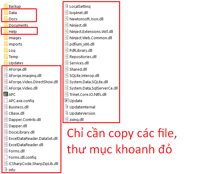 Open file location